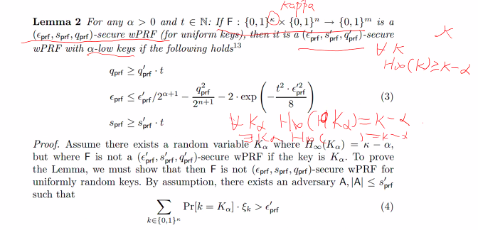 Figure 11: Non-uniform High-min-entropy Key in PRG Application